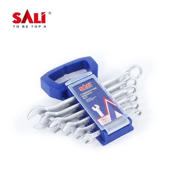 SALI 9 Pcs Combination Spanner Set Industrial-grade Hand Wrench Set Use For Household